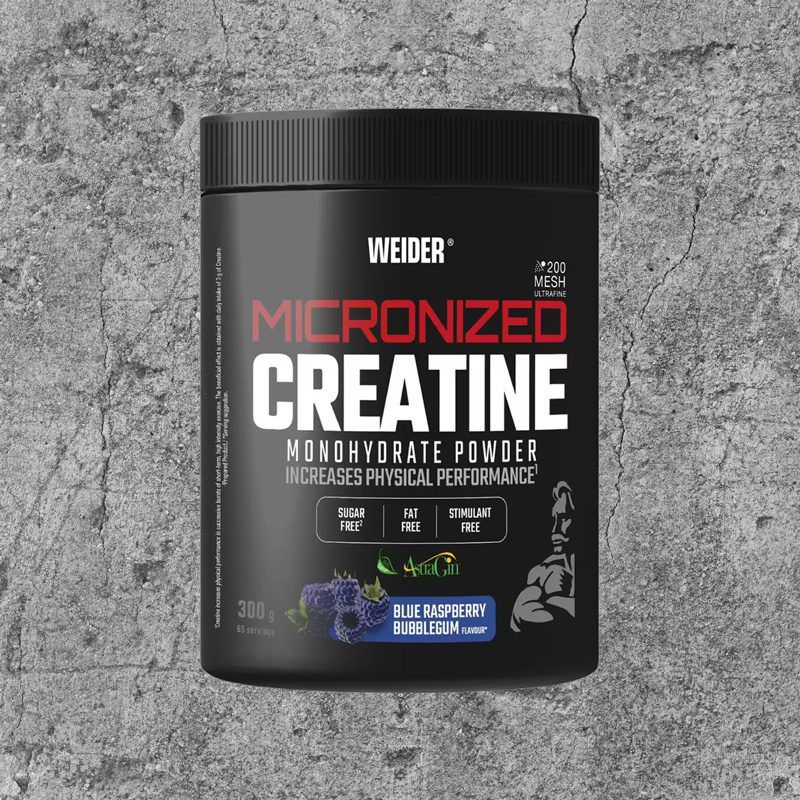 Weider Micronized Creatine – Blue Raspberry Bubblegum – 300g
